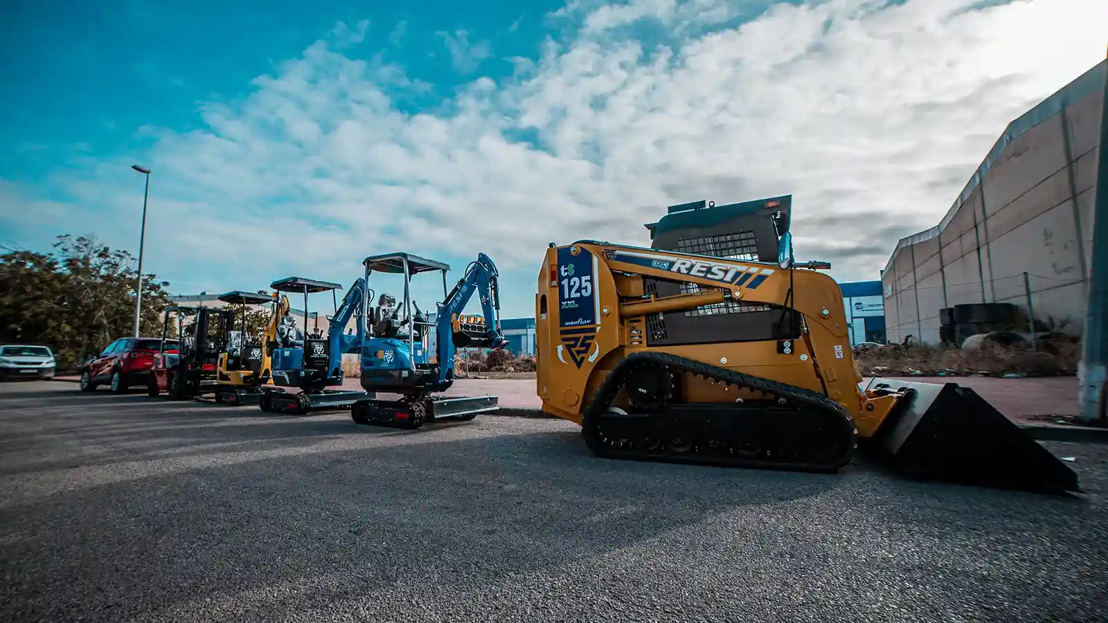 Exposición maquinaria RESI